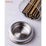 thumbnail of Wilmax Vorratsglas 760 ml mit Edelstahl Deckel Transparent WL-888513/A