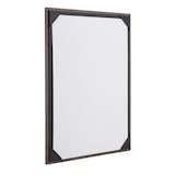 thumbnail of Securit® porte-menu gamme noyer - Panneau en bois avec coins en PU