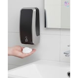 thumbnail of SET: Schaumseifenspender SENSOR, berührungslos Blanc Cosmos versch. Farben+3x 1-Liter Schaumseife antibakteriell - PRODUKTSET : Farbe - Schwarz / Wei