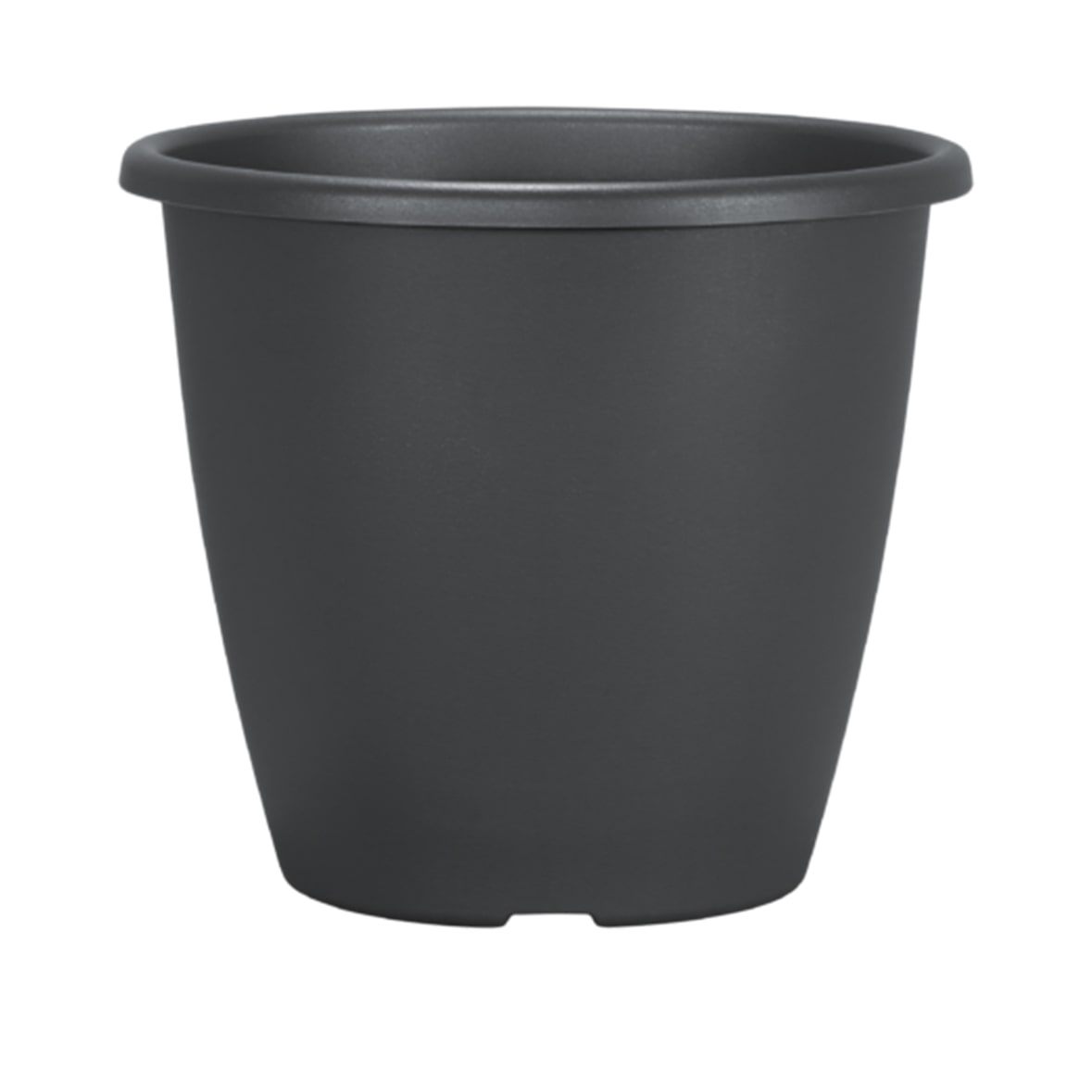 Geli Nevada Blumentopf Ø 27 cm Anthrazit Pflanzkübel wetterfest 7L