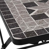 thumbnail of Chaises De Bistrot Mosaïque 2 Pcs Gris