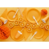 thumbnail of 20x Papierservietten, hellorange, 33x33 cm