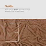 thumbnail of Kuscheldecke 150x200cm "Cashmere Soft-Touch" - Popcorn 150x200cm Caramel