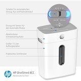 thumbnail of HP Aktenvernichter OneShred 8CC 8 Blatt Papier Kreditkarten Heftklammern