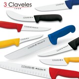 thumbnail of 3 Claveles Proflex - Cuchillo Profesional Deshuesador Ancho 18 cm Microban. Negro