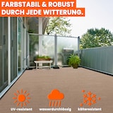 thumbnail of Rasenteppich 200 x 900 cm Beige mit Noppen Kunstrasen Teppich Balkon Terrasse Outdoor