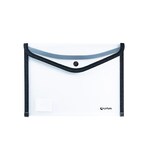 thumbnail of Embalagem de 4 envelopes de polipropileno tamanho quarto  com rebordo em tecido transparente