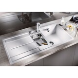 thumbnail of BLANCO METRA 6 S-F flächenbündige Spüle, SILGRANIT, weiß, reversibel, Excenter