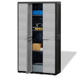 thumbnail of vidaXL Gartenschrank mit 4 Regalen Schwarz und Grau