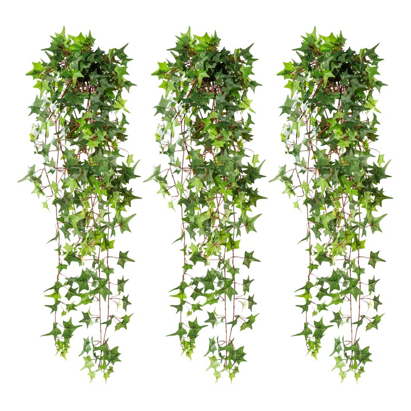 CREATIV green knstliche Pflanze Pitsburgh-Mini-Efeuranke ca 90 cm, 3er Set  | METRO