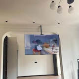 thumbnail of Hängender Werbemonitor – Digitales Werbedisplay, Kundenstopper mit automatischem Media Player für gewerbliche Nutzung, 43 Zoll /GGJ43D/