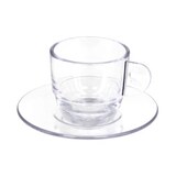 thumbnail of MONOUSO - Wiederverwendbare Plastiktasse “Espresso” Transparent 80ml (36 Stück)
