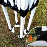 thumbnail of Partyzelt 2x3m - mit 3 Wänden - Schwarz