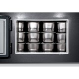 thumbnail of KBS ijsvitrine, 276 liter, 1190x677x1190 mm, met rechte glazen bovenkant.