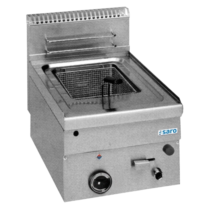 SARO Gas-Fritteuse 8 L, Auftisch, 600 Line, GF46