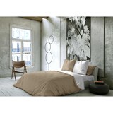 thumbnail of Funda nórdica bicolor reversible cama 135 algodón extra suave fabricado en España Lino P.15-1305/ Blanco Naturals