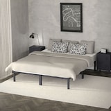 thumbnail of ML-Design Metallbett 160x200 cm Anthrazit | Stahlrahmen mit Lattenrost, robustes Doppelbett, Ehebett, Jugendbett, Gästebett