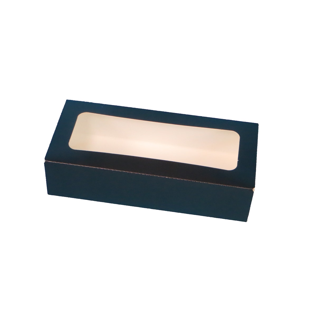 170 Sushi Take away Boxen schwarz mit Sichtfenster 22x10x5cm fettdicht