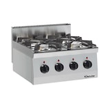 thumbnail of Gasfornuis | TA | 4 Kookpitten | 2x 3.5kW + 2x 6kW | 600x600x290(h)mm