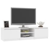 thumbnail of Mueble para TV madera contrachapada blanco 140x40x35,5 cm