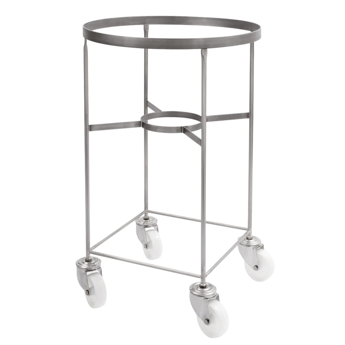 GILAC Chariot pour bac grand volume hémisphérique - inox - Gris G146121