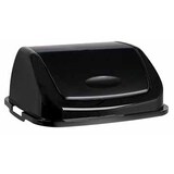 thumbnail of Couvercle Poubelle Plastique Basculant Clap Noir/Noir - 91166 - Rossignol