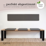 thumbnail of Lycce Klemmkissen / Sitzkissen mit 1 Leiste, Lederimitat Olifante, weich gepolstert, taupe