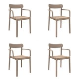 thumbnail of garbar ELBA Poltrona Interior, Exterior Set 4 Areia
