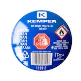 thumbnail of Pack de 36 Cartuchos de Gas 190g Butano Piercable Seguridad Tapón de Gas Kemper