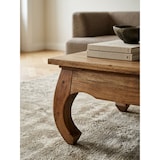 thumbnail of Couchtisch `Kanada`: Opium-Form, Massivholz, Sheeshamholz, handgefertigt, pflegeleicht. Braun, 110x60x40 cm | Kadima Design