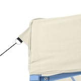 thumbnail of vidaXL Partytent inklapbaar 3x4 m staal crème