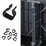 thumbnail of tectake Conjunto de ratán MARBELLA  Negro