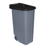 thumbnail of Offener Abfallbehälter Recyclo 85 Liter. Farbe Schwarz.