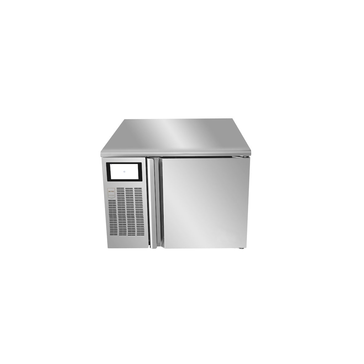 METRO PROFESSIONAL Shockvriezer / Blast Chiller GBF5311BN, 75.5 x 83.2 x 58.1 cm, 74 L, 1 deur, zilver