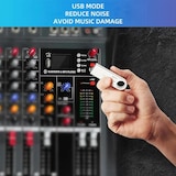 thumbnail of Table De Mixage 6 Canaux Avec Alimentation 48V Connexion Bluetooth USB MP3 YONIS