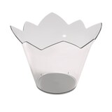 thumbnail of MONOUSO - Mehrweg Schüssel aus PS "Wasserlilie" Transparent 70ml Ø7cm (25 Stück)