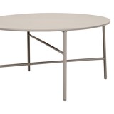 thumbnail of Beistelltisch 'Pesetos' Metall Ø70xH35cm - Hellgrau