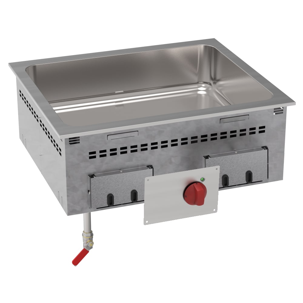 EURAST - Banho-maria elétrico drop-in gn 2/1 - 700x600x250 mm - 2600 W 230/1V - 12630631