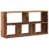thumbnail of vidaXL Wandregal Altholz-Optik 100x25x50 cm Holzwerkstoff
