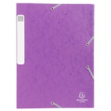 thumbnail of Exacompta - Réf. 18515H - 25 boites de classement Cartobox Dos 25mm Carte lustrée - A4 - Violet