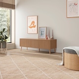 thumbnail of Meuble TV Lluvia 3 portes chêne, longueur 130 cm