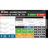 thumbnail of GASTRO BASIC - MINI-Kassensystem für GASTRONOMIE: 10" All-in-One Touschscreen Terminal mit Bondrucker