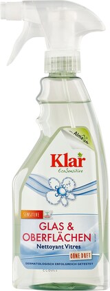 thumbnail of KLAR Glas- und Oberflächenreiniger 500ml ohne Duft mit Schaumsprayer