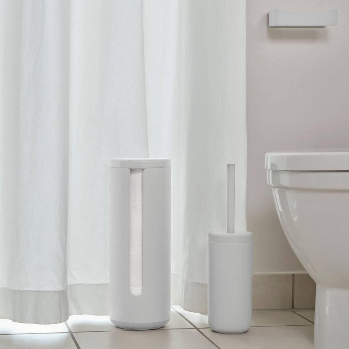 Zone Denmark Toilettenpapier-Aufbewahrung UME WC-Rollen Halter weiß