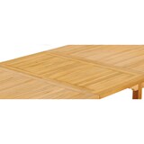 thumbnail of Gartenmöbel Set 6tlg mit Bank Teak Gartentisch ausziehbar 180-240 cm KUBA/ARUBA