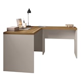 thumbnail of MF - Mesas de Escritório STUDIO 136 e STUDIO 90 com Bilaminado Mel e Cacau 136 x 150 cm