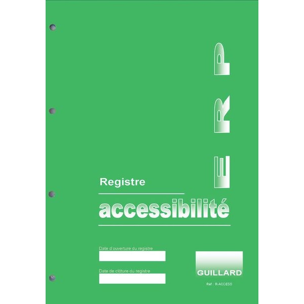 Registre accessibilité ERP GUILLARD
