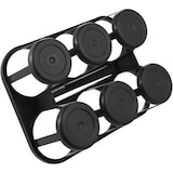 thumbnail of Keeeper - Flaschenhalter Polypropylen 34x26x28 cm Graphit für bis zu 6 Flaschen - Kollektion Paco