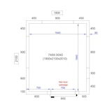thumbnail of Combisteel koel- of vriescel 1800x2100x2010 mm