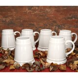 thumbnail of 6er Set Residenz-Krug mit Henkel 0,5 Liter konisch Keramik